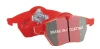 EBC Red Stuff Rear Brake Pads for 98-05 Porsche 911 Cast Iron Rotors Carrera 2