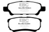 EBC Red Stuff Rear Brake Pads for 11-14 Chrysler 200 2.4L - DP31563C