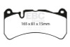 EBC Red Stuff Front Brake Pads for 06-08 Ferrari 599 6.0L - DP31591C