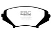 EBC Red Stuff Front Brake Pads for 03-12 Mazda RX8 1.3L Standard Suspension