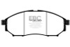 EBC Red Stuff Front Brake Pads for 08-13 Infiniti EX35 3.5L Base - DP31671C