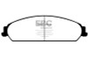 EBC Red Stuff Front Brake Pads for 13-14 Chrysler 200 3.6L - DP31724C