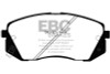 EBC Red Stuff Front Brake Pads for 15+ Hyundai Sonata 1.6 Turbo w/ Elec Park Brk