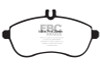 EBC 12-14 Mercedes-Benz C250 (W204) 1.8 Turbo Redstuff Front Brake Pads