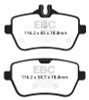 EBC Red Stuff Rear Brake Pads for 14+ Mercedes S550 4.7 Twin Turbo - DP32180C