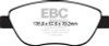 EBC Red Stuff Front Brake Pads for 14-17 Fiat 400 - DP32212C