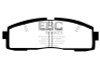 EBC Red Stuff Rear Brake Pads for 86-92 Toyota Supra 2.8 - DP3608/2C