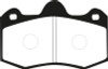 EBC Yellow Stuff Rear Brake Pads for 11+ Mclaren MP4-12C 3.8L Twin Turbo