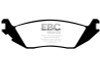 EBC Yellow Stuff Rear Brake Pads for 06-09 Chrysler Aspen 4.7L - DP41639R