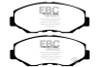 EBC Yellow Stuff Front Brake Pads for 13-15 Acura ILX 1.5L Hybrid - DP41655R