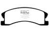 EBC  Yellowstuff Front Brake Pads for 99-04 Jeep Grand Cherokee 4.0 (Akebono)