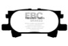 EBC Yellow Stuff Rear Brake Pads for 04-07 Lexus RX330 3.3L - DP41682R