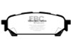 EBC Yellow Stuff Rear Brake Pads for 04-06 Saab 9-2X 2.0L Turbo - DP41687R