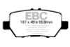 EBC Yellow Stuff Rear Brake Pads for 05-08 Acura RL 3.5L - DP41736R