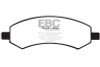 EBC Yellow Stuff Front Brake Pads for 06-09 Chrysler Aspen 4.7L - DP41738R