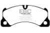 EBC Yellow Stuff Front Brake Pads for 10-13 Porsche Cayenne Supercharged Hybrid
