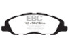 EBC 13-14 Ford Mustang 3.7 (A/T+Performance Pkg) Yellowstuff Front Brake Pads