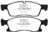 EBC Yellow Stuff Front Brake Pads for 11+ Dodge Durango 3.6L - DP41871R