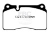 EBC Yellow Stuff Front Brake Pads for 11-14 Audi TT RS 2.5 - DP42070R