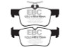 EBC Yellow Stuff Rear Brake Pads for 13+ Ford Fusion 1.6L Turbo - DP42160R