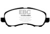 EBC Green Stuff Front Brake Pads for 07+ Jeep Compass 2.0L w/ 262mm Rear Rotors