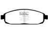 EBC Green Stuff Front Brake Pads for 05-10 Jeep Commander 3.7L - DP61732