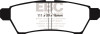EBC Green Stuff Rear Brake Pads for 05+ Nissan Frontier 2.5L 2WD - DP61746