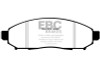 EBC Green Stuff Front Brake Pads for 05+ Nissan Frontier 2.5L 2WD - DP61747