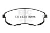 EBC Ultimax 2 Front Brake Pads for 02-03 Infiniti G20 2.0 - UD815