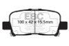 EBC Ultimax 2 Rear Brake Pads for 00-02 Acura MDX 3.5 - UD865