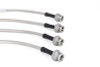 Goodridge Stainless Steel Brake Lines for 99-00 Civic SI w/ Rear Disc - 20021