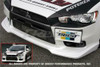 GReddy Urethane Front Lip Spoiler  for 08+ Mitsubishi Evolution X