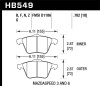 Hawk HPS 5.0 Front Brake Pads for 06-07 Mazdaspeed 6 / 07-13 Mazdaspeed 3