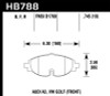 Hawk Front High Performance Brake Pads for 15-17 VW Golf / Audi A3/A3 Quattro