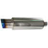Injen 3" Universal Muffler w/ Resonated Burnt Tip - SES300TT