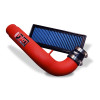 Injen Wrinkle Red Short Ram Intake w/MR Tech for 15-19 Fiat Abarth 1.4L Turbo