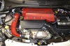 Injen Wrinkle Red Short Ram Intake w/MR Tech for 15-19 Fiat Abarth 1.4L Turbo
