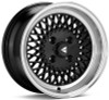 Enkei92 15x8 4x100 25mm Offset Black Wheel - 465-580-4925BK