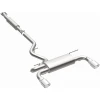 MagnaFlow Dual Split Rear Exit Stainless Exhaust for 13+ BRZ / FR-S - 15157