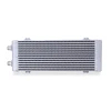 Mishimoto Universal Medium Bar and Plate Dual Pass Silver Oil Cooler