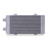Mishimoto Universal Small Bar and Plate Dual Pass Silver Oil Cooler