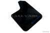 Rally Armor UR Universal Black Mud Flaps w/ Blue Logo - MF12-UR-BLK/BL