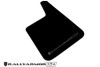 Rally Armor UR Plus Universal Black Mud Flaps w/ Grey Logo - MF20-URP-BLK/GRY