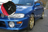 Rally Armor UR Black Mud Flaps w/ Grey Logo for 93-01 Impreza - MF2-UR-BLK/GRY
