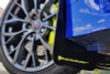 Rally Armor Black UR Mud Flaps w/ Caliper Green Logo for 15+ WRX / STI