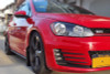 Rally Armor UR Black Mud Flaps w/ Blue Logo for 15+ VW Golf / GTI