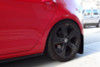 Rally Armor UR Black Mud Flaps w/ Blue Logo for 15+ VW Golf / GTI