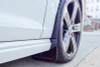 Rally Armor UR Black Mud Flaps w/ Blue Logo for 15+ VW Golf R MKVII