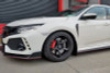 Rally Armor UR Black Mud Flaps w/ Red Logo for 17-19 Civic Type R