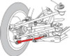 SPC Rear Radius Rods for 14-16 Infiniti Q50/Q70 / 11-13 M36/M56